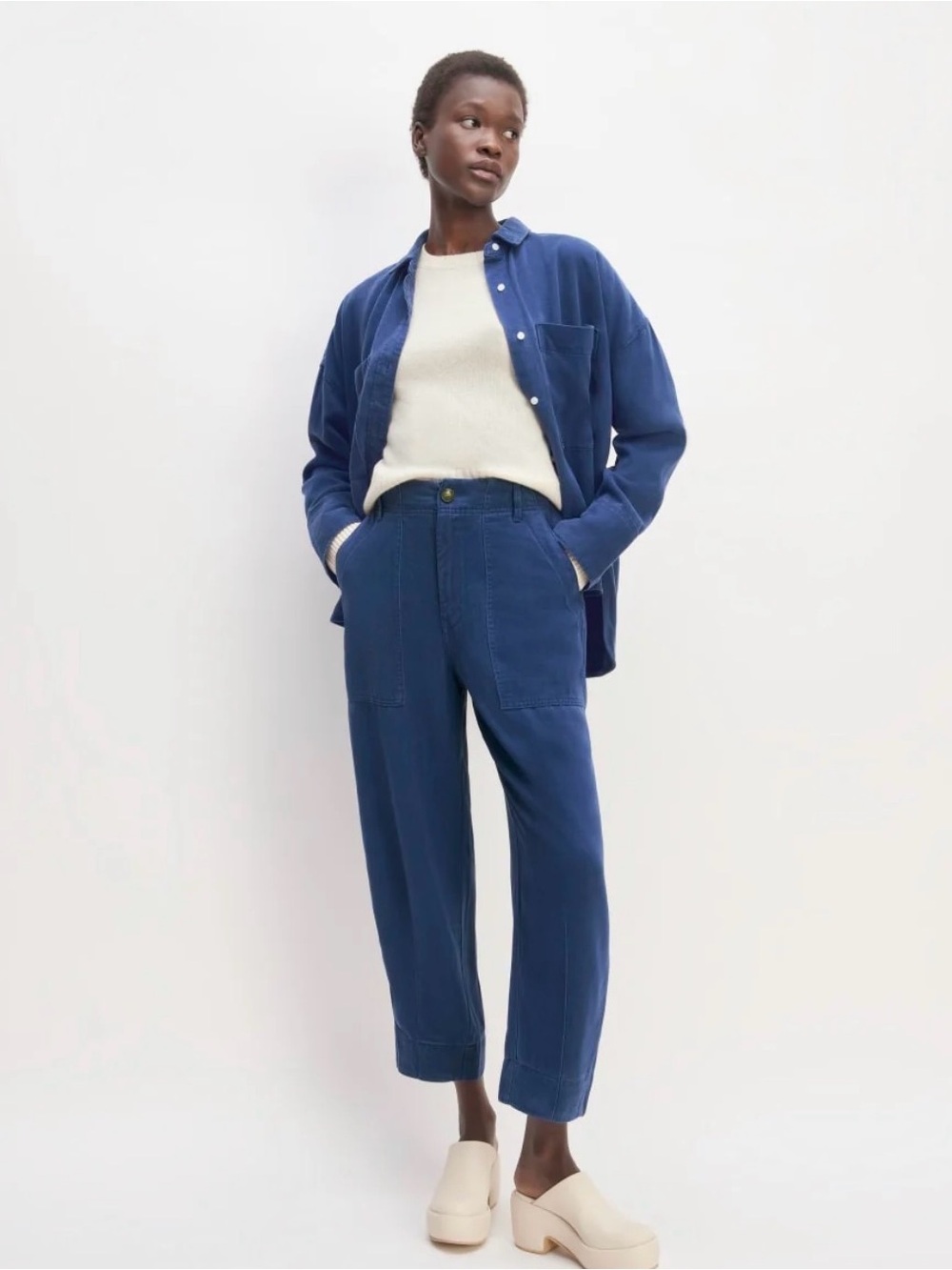 Everlane Utility Pant in Buttersoft